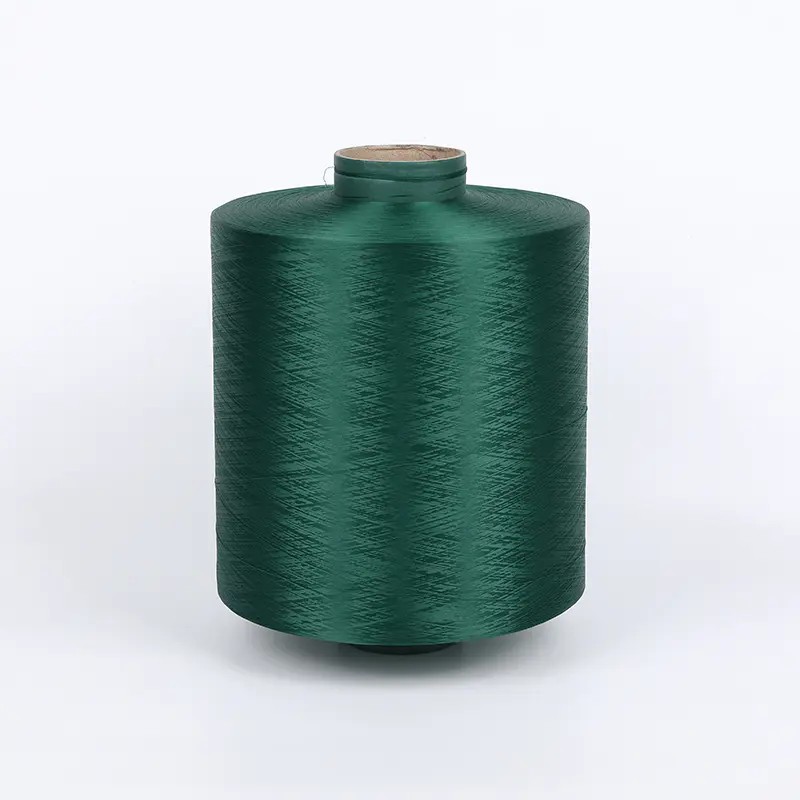 Filato di poliestere dty 450d/192f droga tinto