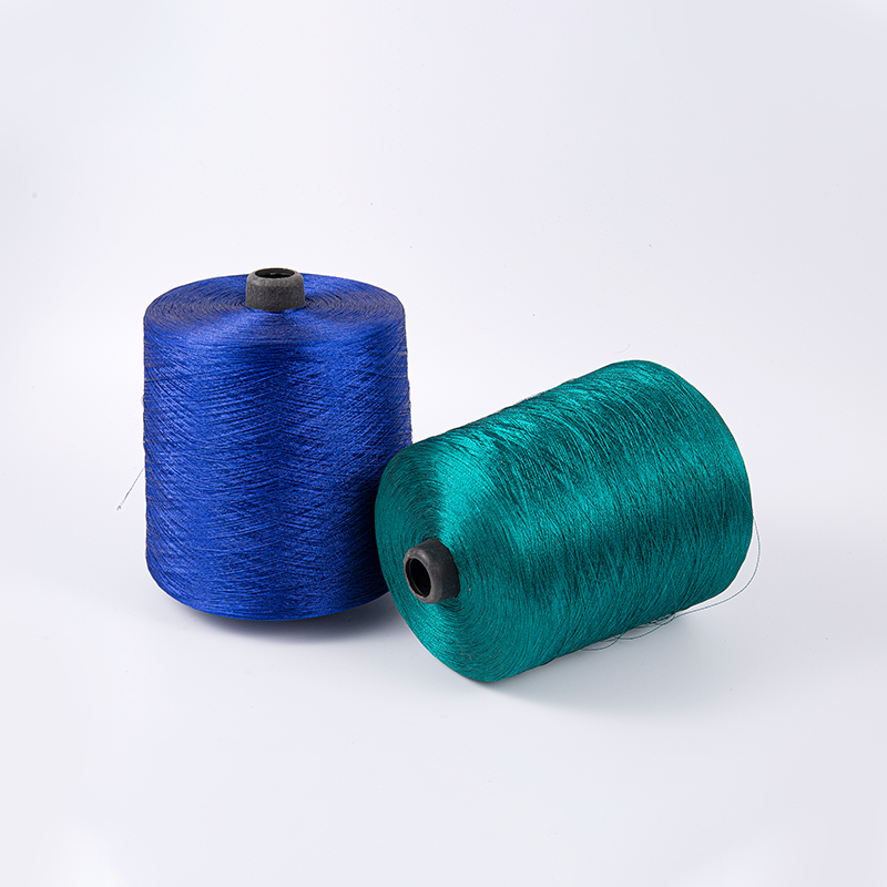 2 colori di base di enormi bobine 225d/2 filo da ricamo in poliestere 100% per pizzo