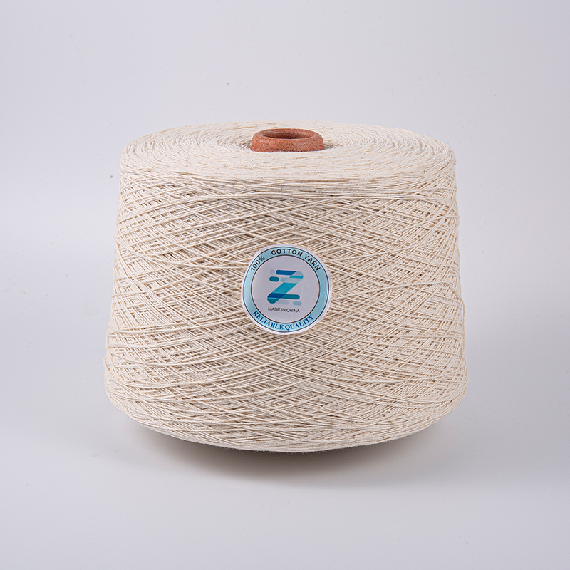 Filato al 100% di cono di cotone naturale