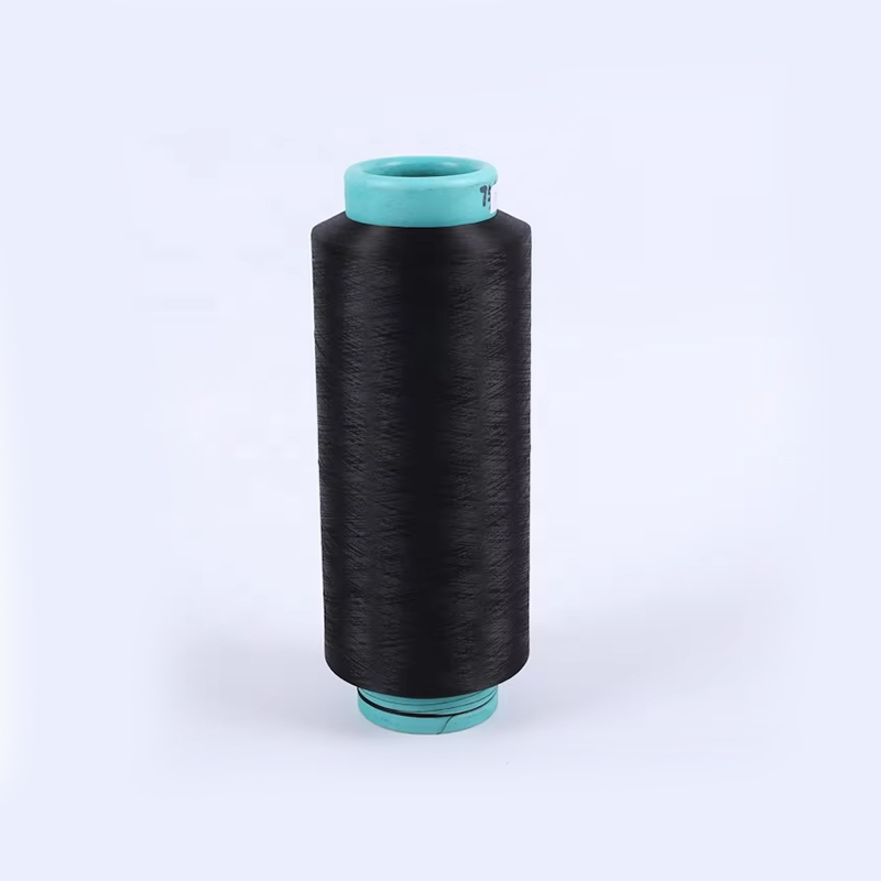 Polyester dty filato 100d/144f nero